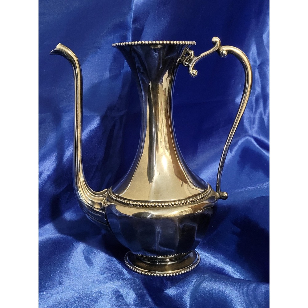 Antique C Rogers & Bros Silverplate Pitcher - Picture 4 of 9